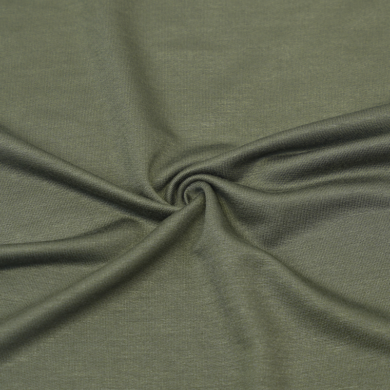 Modal/polyester stræk fransk Terry stof