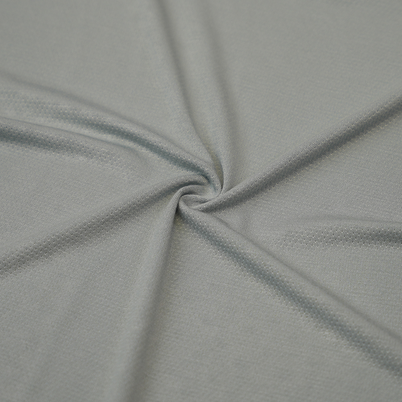 Bambus viskose/polyester stretch mesh stof