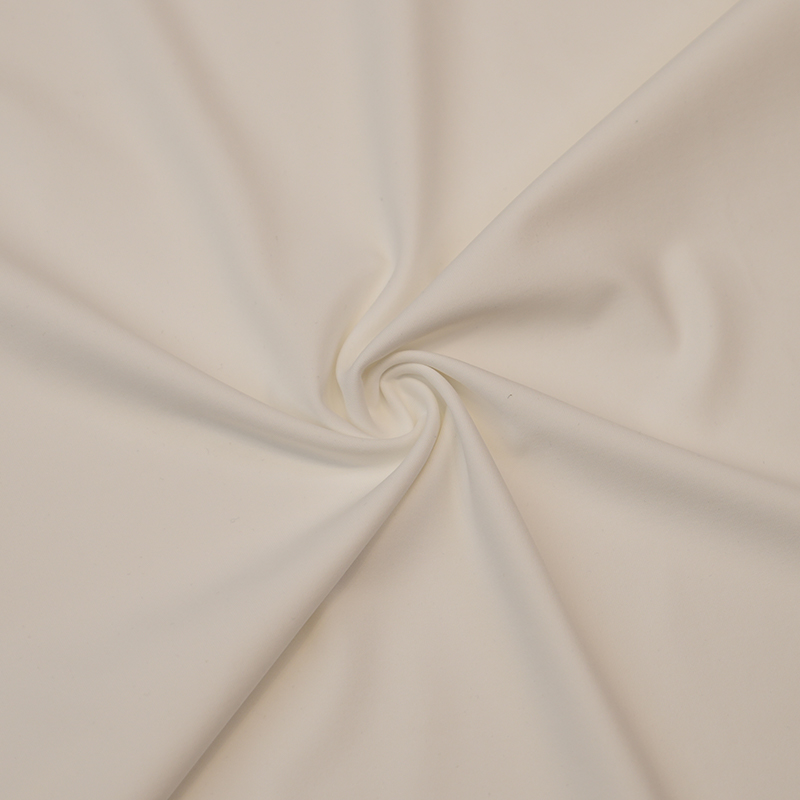 Genanvendt nylon spandex interlock t-shirt stof
