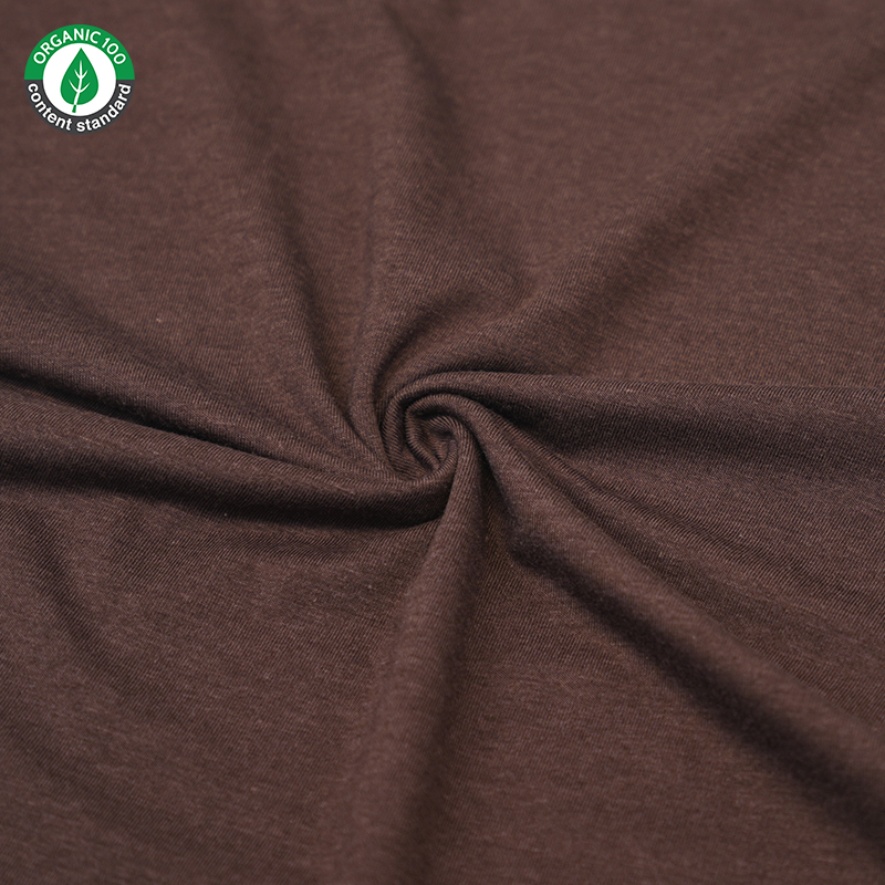 Organisk bambus/bomuldsstrækning Jersey Loungewear stof