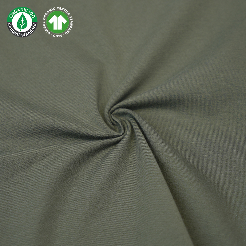 Organisk bomuldsspandex Jersey stof